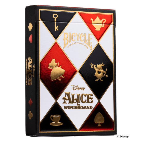 Bicycle Disney Alice In Wonderland Playing Cards