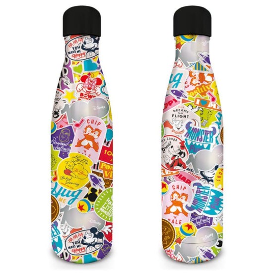 Disney 100th Happy Faces Metal Drinks Bottle 540ml 