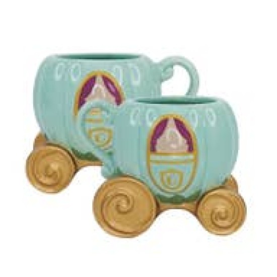 Disney Cinderella Carriage Shaped Mug 