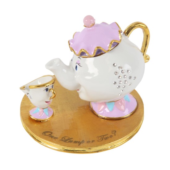 Disney Classic Trinket Box Mrs Potts & Chip