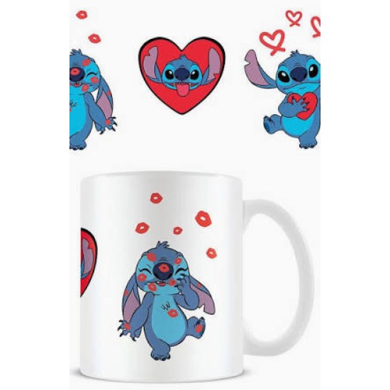 Disney Lilo and Stitch Love Stitch White Mug 315ml