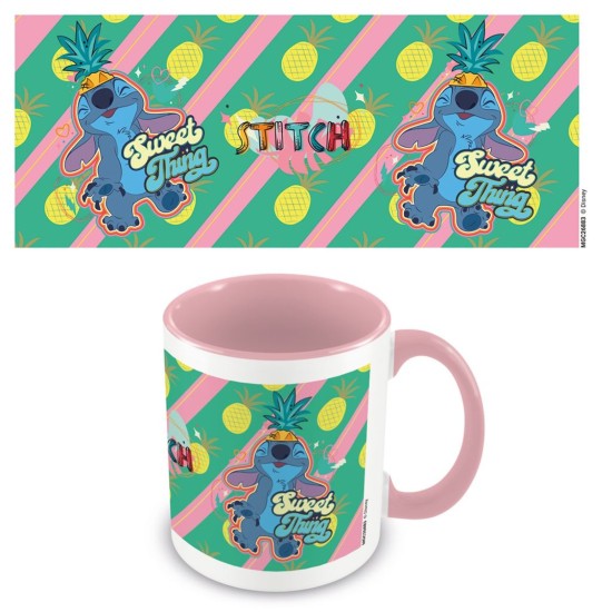 Disney Lilo And Stitch You're My Fave Pink Mug