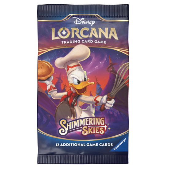 Disney Lorcana Shimmering Skies Booster Pack