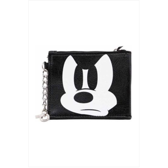 Disney Mini Purse with Card Holder Mickey Angry