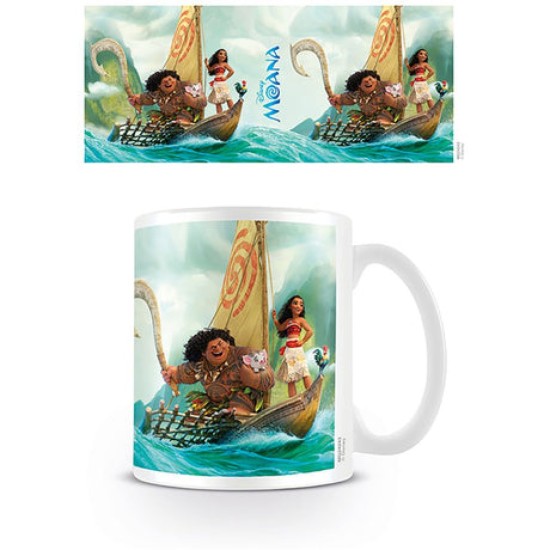 Disney Moana Boat White Mug 