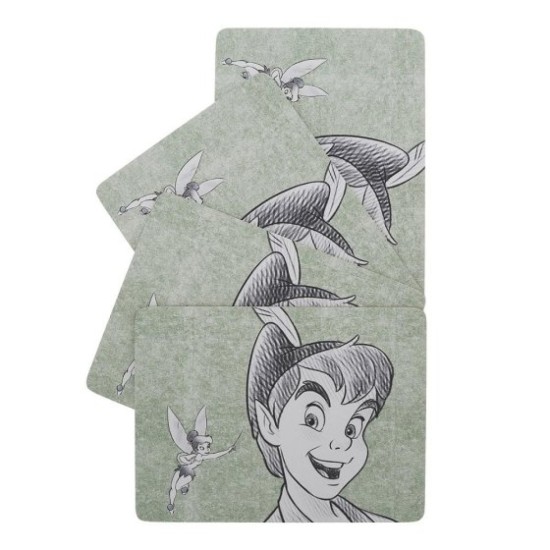 Disney Never Grow Up Peter Pan Placemats set of 4