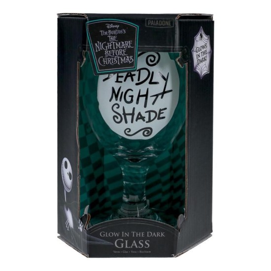 Disney Nightmare Before Christmas Glow in the Dark Glass