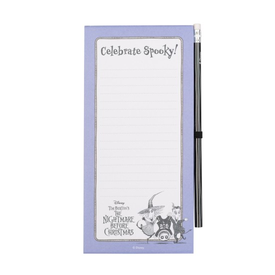 Disney Nightmare Before Christmas Magnetic Notepad    