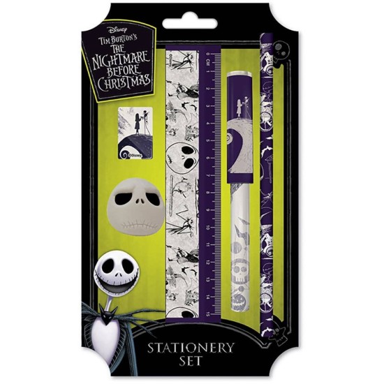 Disney Nightmare Before Christmas Stationary Set Spiral Hill