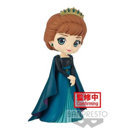 Disney Q Posket Mini Figure Anna Frozen 2 Ver. A 14 cm