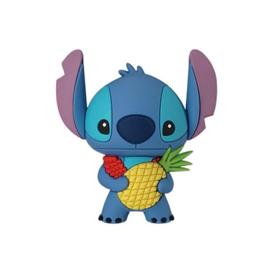 Disney Relief Magnet Stitch with Pineapple