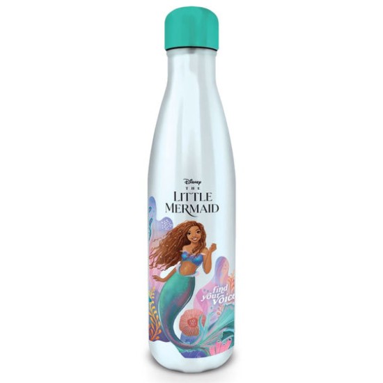 Disney The Little Mermaid Metal Drinks Bottle 540ml 