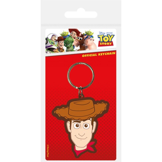 Disney Toy Story Woody Rubber Keychain