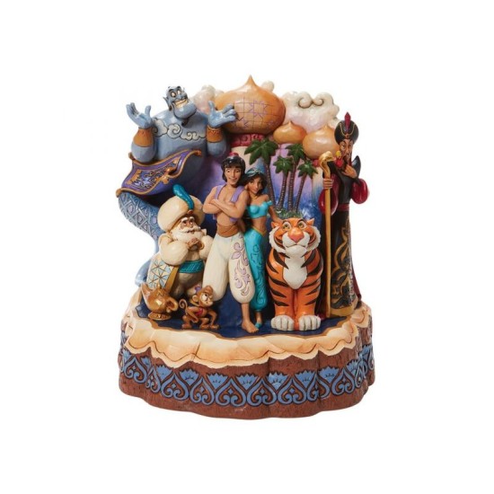 Disney Traditions Aladdin Carved by Heart Figurine