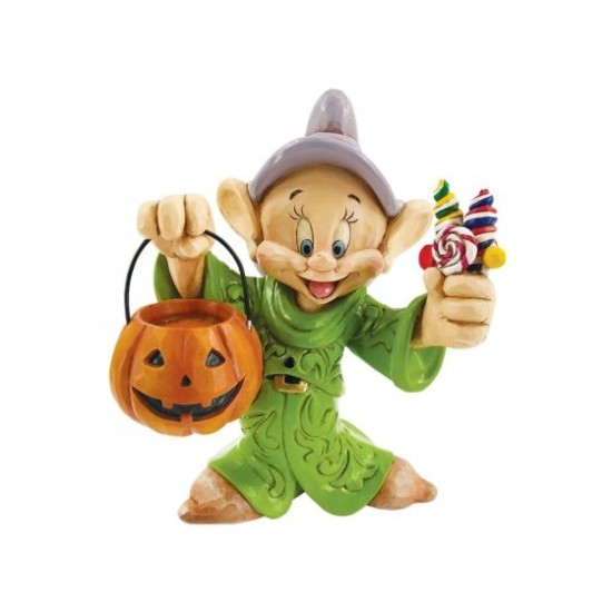 Disney Traditions Cheerful Candy Collector Dopey Trick-or-Treating