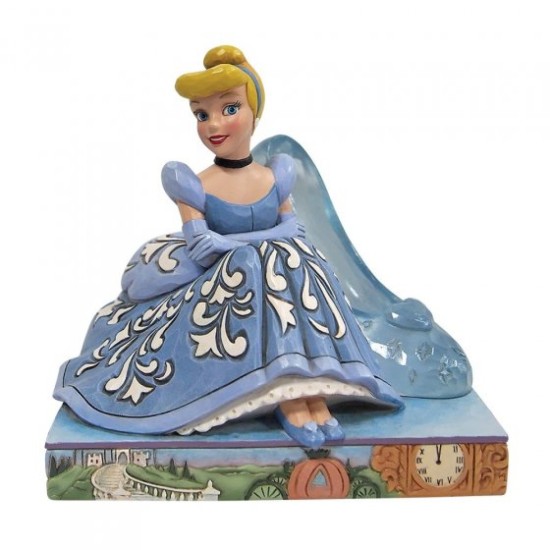 Disney Traditions Cinderella Glass Slipper Figurine