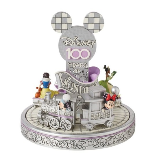 Disney Traditions Disney 100 Years of Wonder Train Figurine