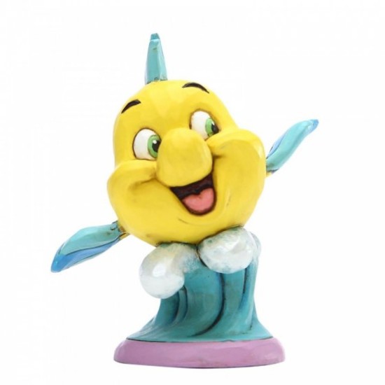 Disney Traditions Go Fish Flounder Figurine