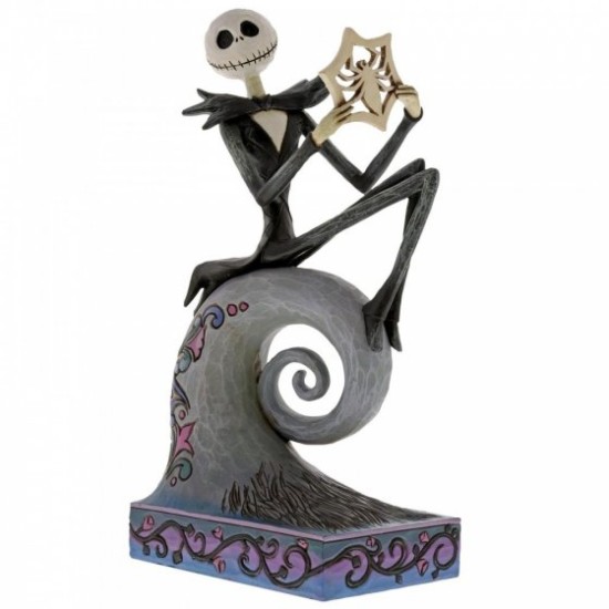 Disney Traditions Jack Skellington with Snowflake Figurine