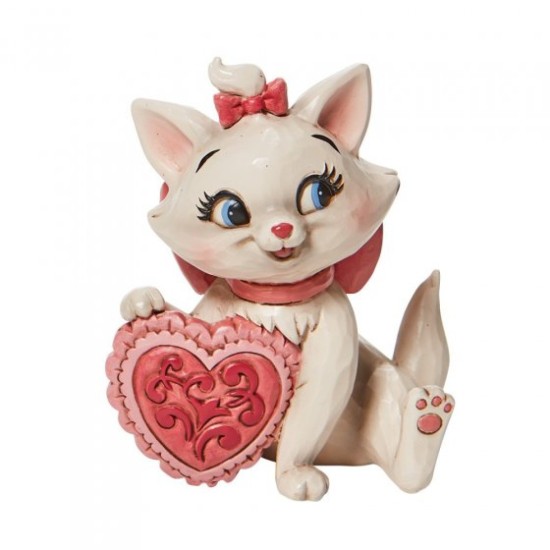 Disney Traditions Marie Heart Mini Figurine