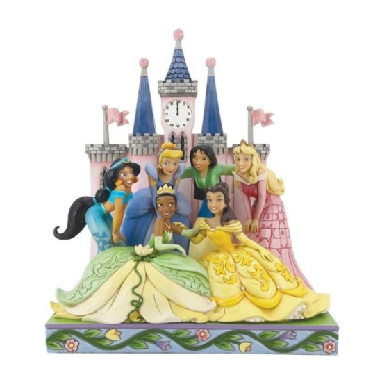 Disney Traditions Princess Group Castle Figurine