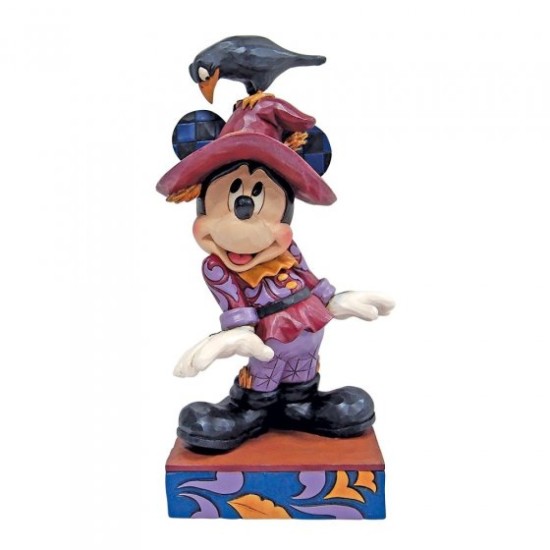 Disney Traditions Scarecrow Mickey Figurine