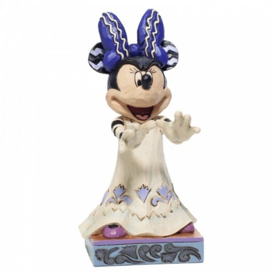 Disney Traditions Scream Queen Halloween Minnie Mouse Figurine