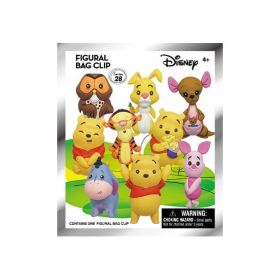 Disney Winnie the Pooh 3D Collectable Keychain/Bagclip