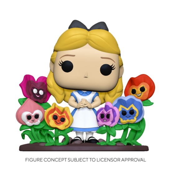 Funko POP Disney Alice Wonderland 70th Alice With Flowers Deluxe