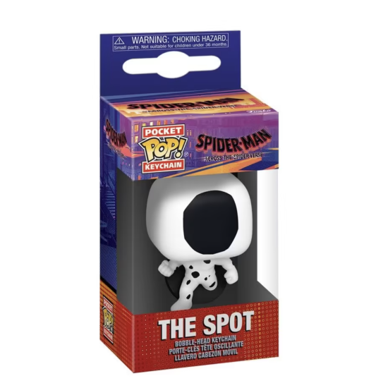 Funko POP Keychain Marvel Spider-Man Across the Spider-Verse The Spot