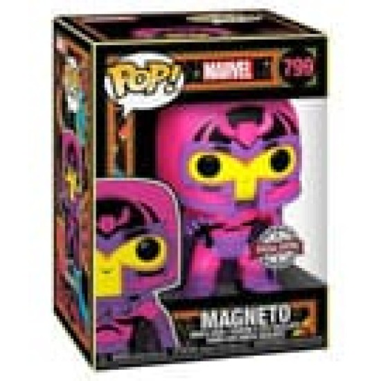 Funko Pop Marvel Blacklight Magneto Exclusive