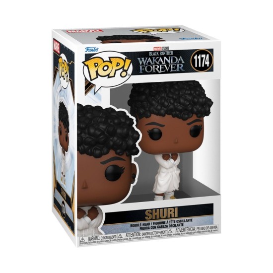 Funko POP Marvel Black Panther Wakanda Forever Shuri with White Coat