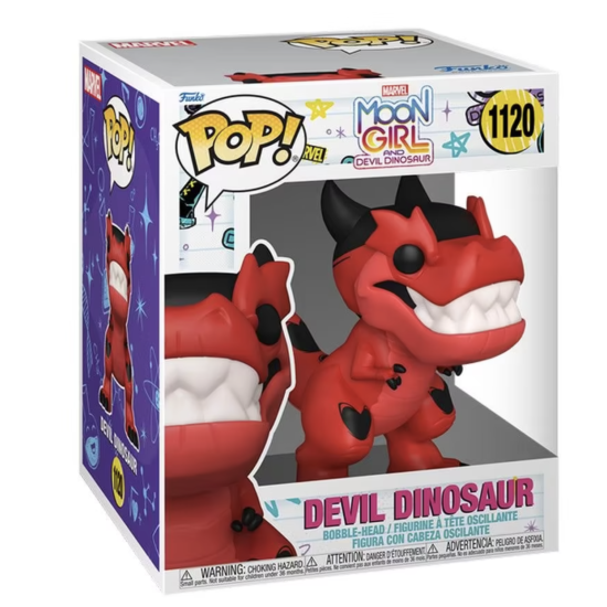 Funko Pop Marvel Moon Girl And Devil Dinosaur Devil Dinosaur