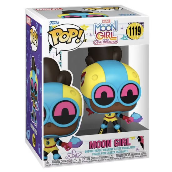 Funko Pop Marvel Moon Girl And Devil Dinosaur Moon Girl