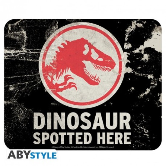 Jurassic World Flexible Mousepad Caution dinosaur