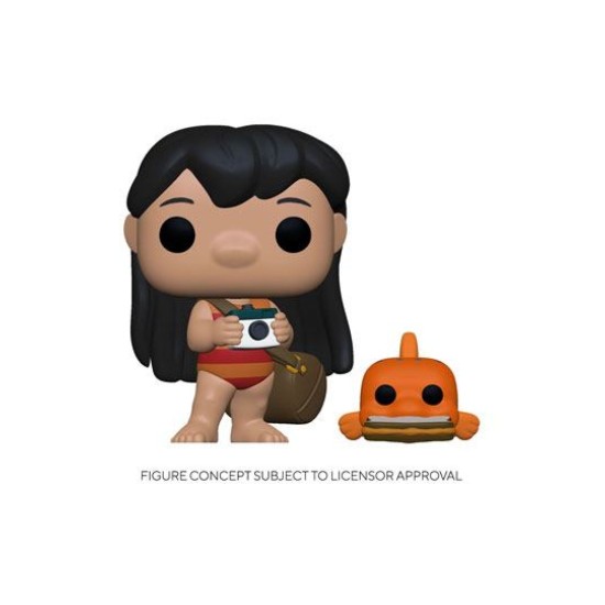 Lilo & Stitch POP! & Buddy Vinyl Figure Lilo w/Pudge 9 cm