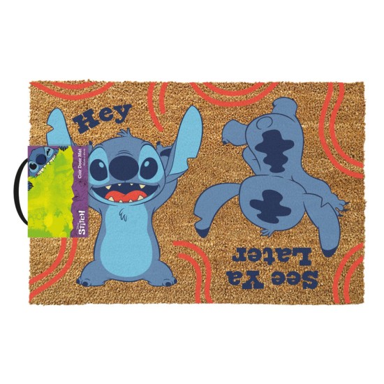 Disney Lilo And Stitch Hey See Ya Later Coir Doormat