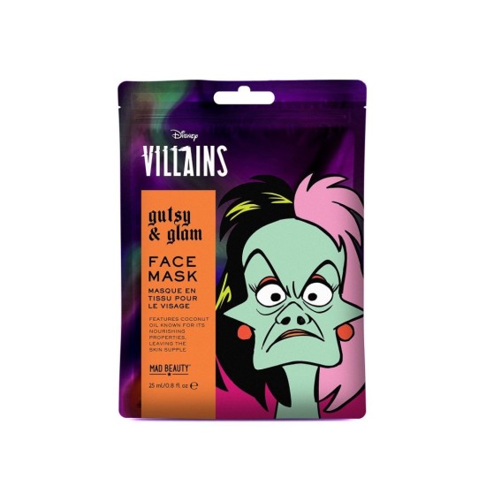 Mad Beauty POP Villains Cosmetic Sheet Mask Cruella