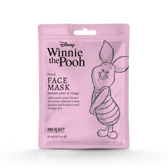 Mad Beauty Winnie The Pooh Cosmetic Sheet Mask Piglet