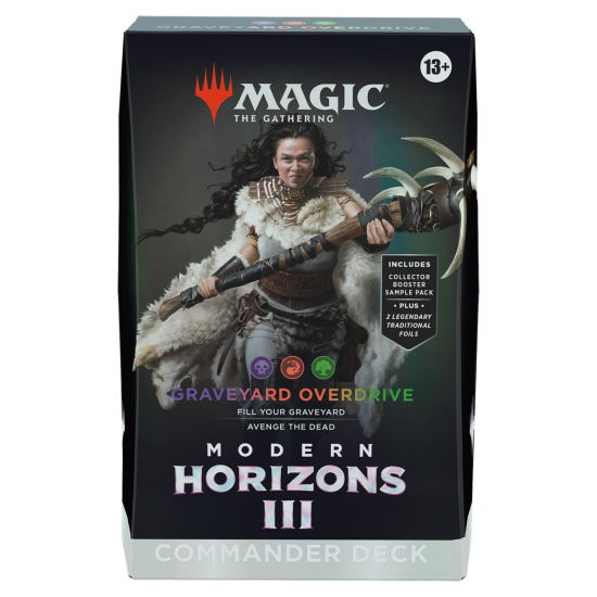 Magic The Gathering Modern Horizons 3 Commander Deck Graveyard Overdrive