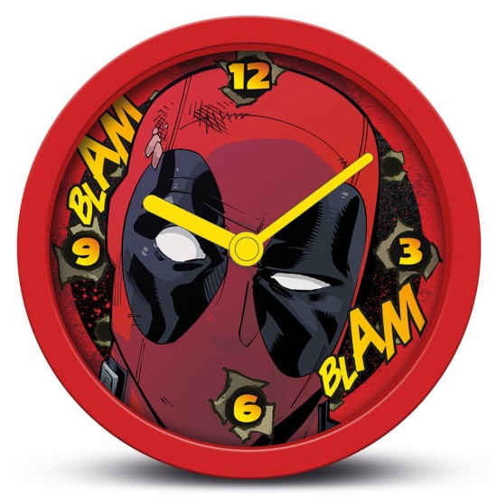 Marvel Deadpool BLAM BLAM Desk Clock