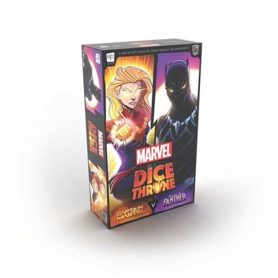 Marvel Dice Throne Captain Marvel vs Black Panther