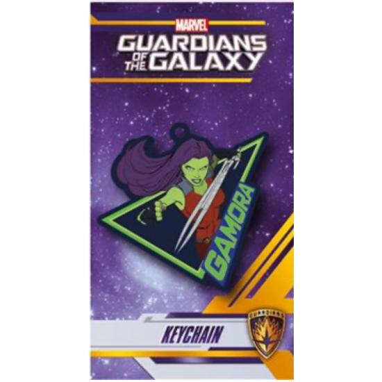 Marvel Guardians of the Galaxy Gamora PVC Rubber Keyring