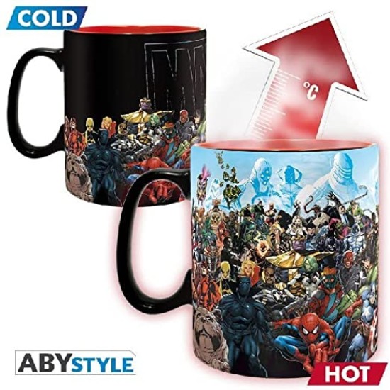 Marvel Heat Changing Mug Hero