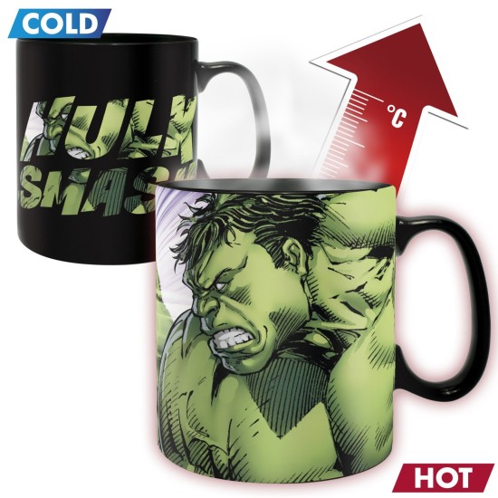 Marvel Heat Changing Mug Hulk Smash