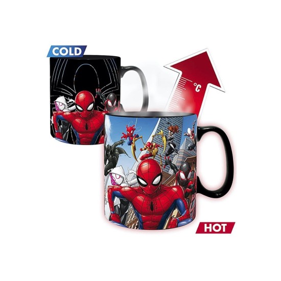 Marvel Heat Changing Mug Mulitverse 