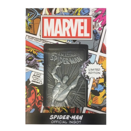 Marvel Limited Edition Spider-Man Metal Ingot SALE