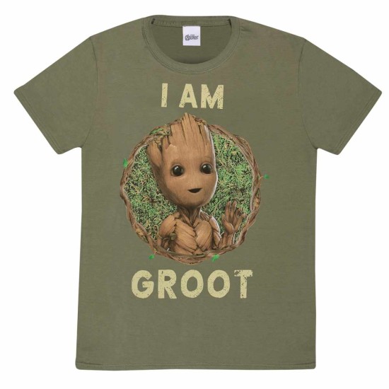 Marvel T Shirt I Am Groot Large