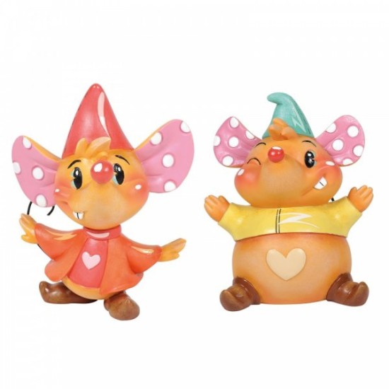 Miss Mindy Jaq and Gus Gus Figurine