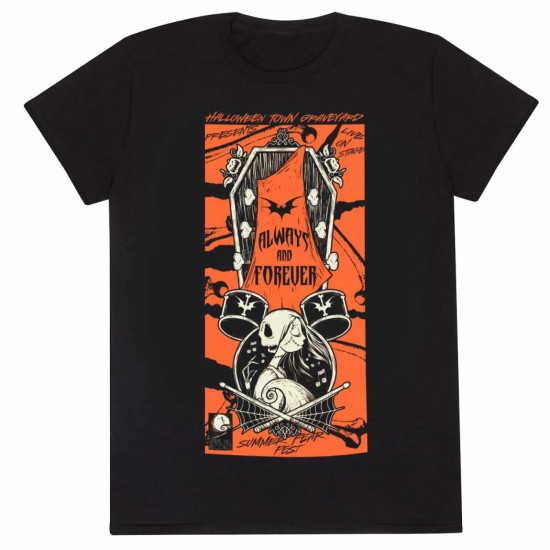 Disney Nightmare Before Christmas T Shirt Always And Forever Medium